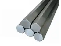 Титановый шестигранник Размер: 10 мм; 19 мм; 30 мм, Марка: ПТ-3В; ВТ3-1; ВТ1-0