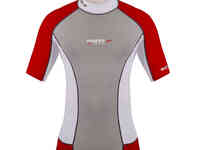 Лайкра, mares rush guard dive center, футболка с коротким рукавом, унисекс