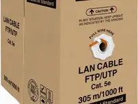 Exegate ex256747rus кабель utp 4 пары кат.5e exegate cca, 24awg, lszh,