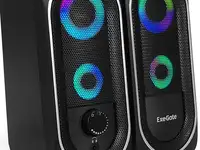 Акустическая система 2.0 exegate accord 220 (питание usb, 2х3вт (6вт rms),