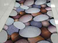 Тренд ковровая дорожка с яркими камнями коврик 140см, фотография 5