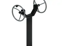 Рули (положение стоя) серый - уличный тренажер - ст 105-13, фотография 2