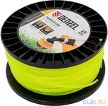 Леска для триммера круглая, 4,0мм х 69м, на din катушке flex