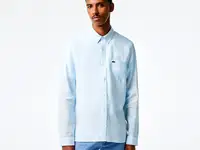 Мужская льяная рубашка lacoste regular fit
