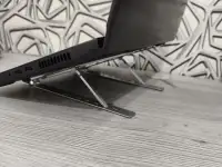 Подставка для ноутбука металлическая, складная, фотография 6