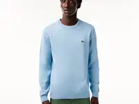Мужской свитер lacoste с круглым вырезом из органического хлопка