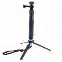 Продам телескопический монопод - трипод, два в одном для экшн камер с держателем для смартфонов, Telesin