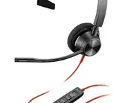 Гарнитура plantronics blackwire 3310 черный