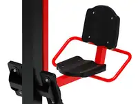 Жим ногами (красный) - уличный тренажер - ст 011-11