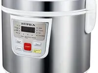 Мультиварка supra mcs-4115 900 вт 5 л серебристый белый