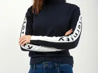 Джемпер с воротником-стойкой vassa&co