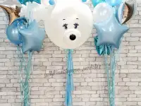 Гелиевые шары, фотозоны, оформление праздников, фотография 2