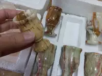 Сувениры из оникс РЮМКИ, фотография 4