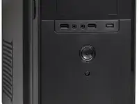 Корпус microatx exegate ba-309 500 вт чёрный