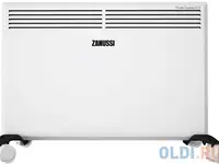Конвектор zanussi zch/s-1000 er 1000 вт белый