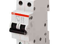 Автоматический выключатель ABB SH202L 2P 16А (С) 4,5kA