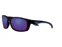 Очки солнцезащитные zippo os38-02 спортивные, унисекс, чёрные, оправа из поликарбоната