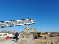 Радиальный конвейер Автоматический Телескопический PTRC1000, 1000 тчас, PolygonMach Турция, фотография 3