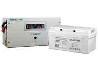 Комплект ибп инвертор энергия ибп pro 1700 + аккумулятор 75 ач