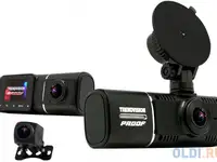 Видеорегистратор trendvision proof pro 3ch черный 2mpix 1080x1920 1080p 160гр. gps