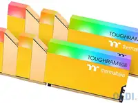 16gb thermaltake ddr4 3600 dimm toughram rgb metallic gold gaming memory