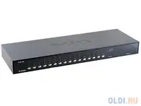 Переключатель d-link kvm-450/c1a 16-портовый kvm-переключатель с портами vga и 3 портами