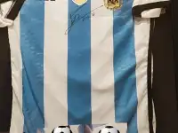 Футболка с автографом Лионеля Месси, фотография 2