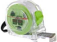 Рулетка кварц, прозрачный корпус, амортизатор, 7,5 м х 25 мм// сибртех