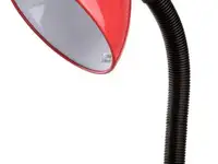 Camelion kd-301 с04 красный (светильник настольный,230v 60w)
