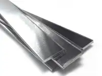 Полоса из нержавеющей стали, s 0,5-500 мм, B 10-855 мм, L 0,1-6,2 м, Мерность: мд; нд