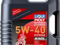 Cинтетическое моторное масло liquimoly motorbike 4t synth offroad race 5w40 4