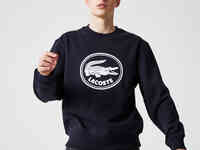 Флисовая толстовка lacoste unisex с 3d-логотипом