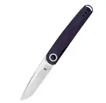 Складной нож kizer squidward purple, сталь 154cm, рукоять g10