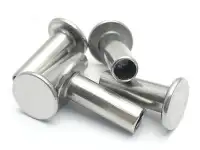 Заклепки Размер: 1-30 мм, заклепка-гайка; с полукруглой головкой; с широким бортиком...