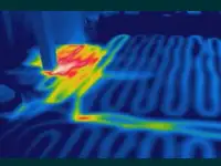 Отопление Теплый пол Поиск утечки воды тепла  Тепловизор обследование, фотография 9