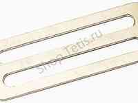 4,3 пластина двухщелевая, (50мм, титан)