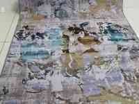 Тренд ковровая дорожка с красками, коврик метражом 120см, фотография 5