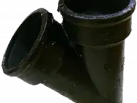 Тройник чугунный Ду50/50-150/150