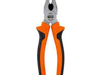 Пассатижи (плоскогубцы) с двухкомпонентными рукоятками  cr-v сталь 180 мм алмаз tdm