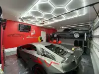 Светодиодные светильники LED модульное освещение для гаража, фотография 3