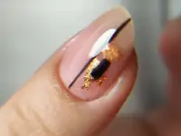 Маникюр, укрепление натуральных ногтей гелем, наращивание ногтей., фотография 6