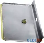 Лопата сибртехрос снеговая 61542  500х400х1.5мм без черенка алюминиеваяметал. окантовка