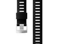 Ремешок силиконовый для d5, черный, стальная застежка