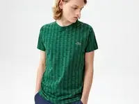 Мужская футболка lacoste oversize fit из хлопка
