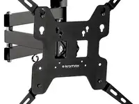 Кронштейн kromax optima-408 черный 22"-65" настенный от стены 90-716мм наклон +10°/-20°