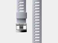 Ремешок силиконовый для d5, белый, стальная застежка