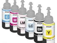 Оригинальные чернила для epson l800 (70 мл, 6 цветов)