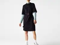 Женская рубашка lacoste с поясом