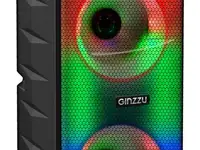 Ginzzu gm-219 {(v5.0), 50вт, 150гц- 18кгц, usb-flash, microsd-card, fm-радио, пульт ду,