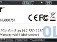 Ssd накопитель patriot p300 2 tb pci-e 3.0 x4 p300p2tbm28